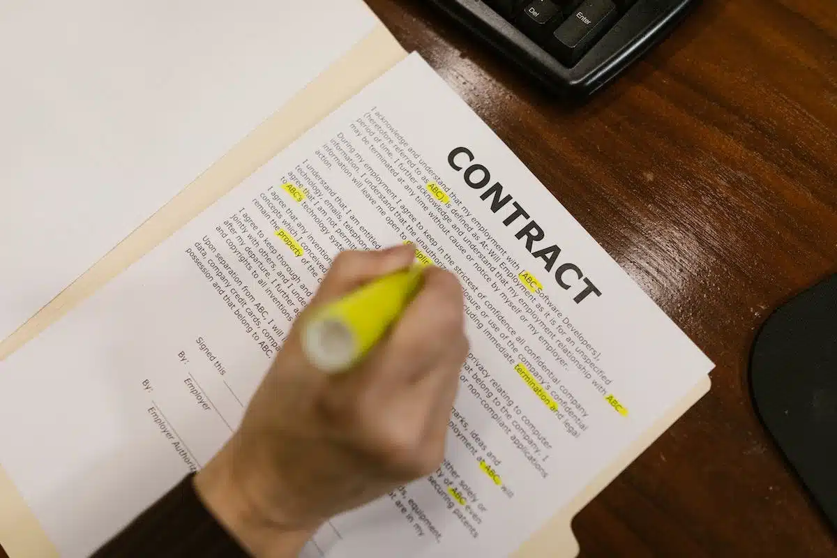 contrat fournisseur