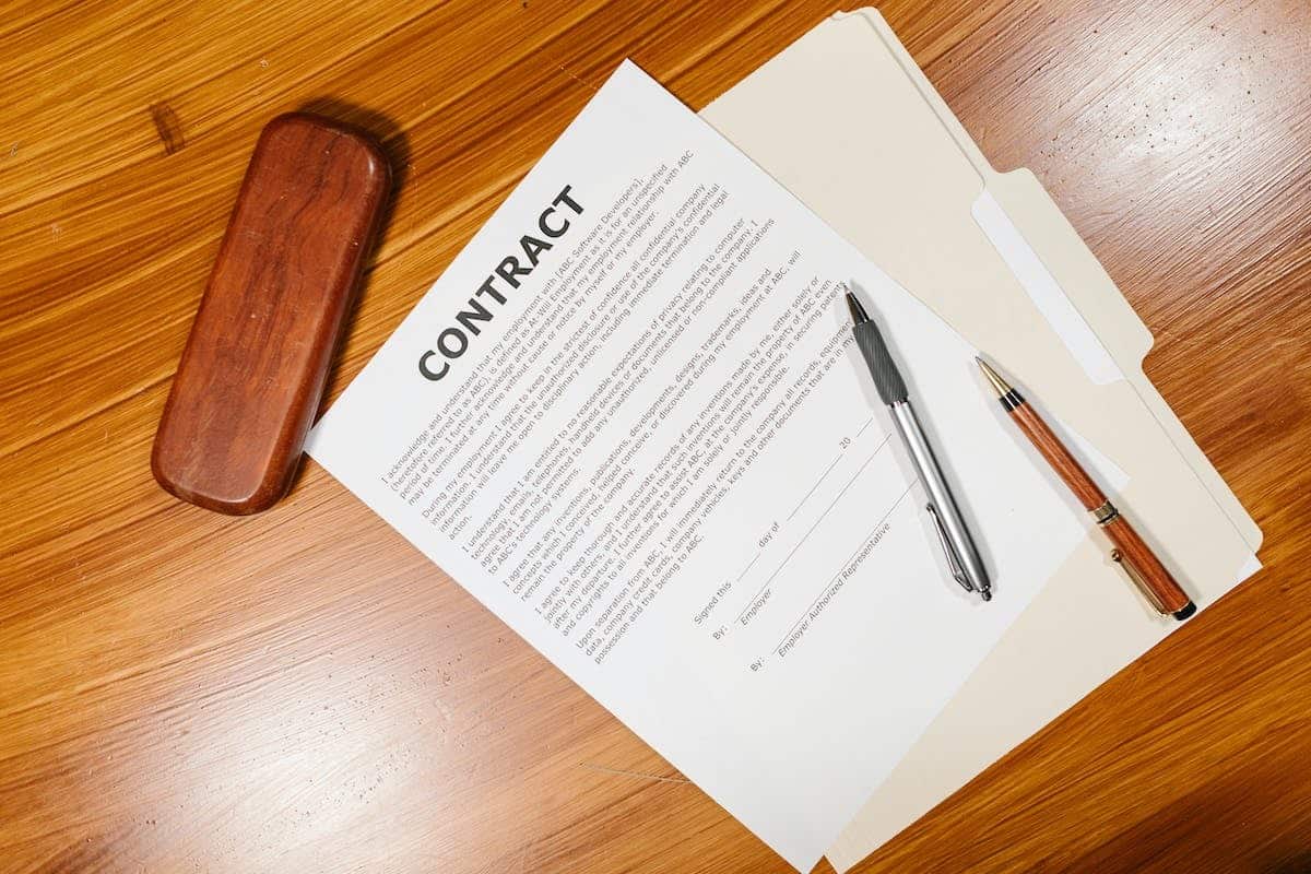 contrat entreprise