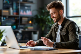 CTO à temps partagé aidant une PME à optimiser sa technologie