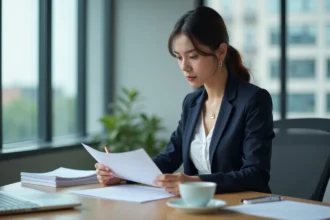 Formule de politesse dans une lettre de motivation professionnelle